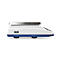 Kern FCD-3K-3 tafelweegschaal, weegvermogen tot 3 kg, RS-232 interface, batterijvoeding, B 300 x D 230 x H 12,5 mm, roestvrij staal &amp; kunststof, zilver