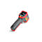 Infrarot Thermometer in Rot-Schwarz. Zeigt 25.8 Grad an.