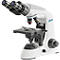 KERN Microscope à lumière transmise OBE-132, binoculaire, lentilles achromatiques 4/10/40/100 x, oculaire HWF 10 x 18 mm, puissance d'éclairage 3 W, alimentation secteur/USB, blanc