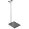 KERN Personenwaage MPL 200K-1P, BMI-Funktion, Wägebereich bis 250 kg, Glaswägeplatte, Stativ, AUTO-OFF-Funktion, Einheitenumschaltung, B 350 x T 350 x H 960 mm, schwarz/weiß
