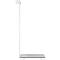 KERN personenweegschaal MPL 200K-1P, BMI-functie, weegbereik tot 250 kg, glazen weegplaat, standaard, AUTO-OFF functie, omschakelen tussen eenheden, B 350 x D 350 x H 960 mm, zwart/wit