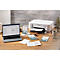 Kerstmotief kaart 'Eucalyptus magic', A6 (A5), 250g/m², 25 stuks, wit karton, inkjet &amp; laser printer