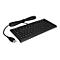 KeySonic ACK-3401U - Tastatur - Deutsch - mattschwarz