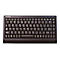 KeySonic ACK-595 C+ - Tastatur - PS/2, USB - Schwarz - retail