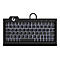 KeySonic KSK-3010ELC - Tastatur - hinterleuchtet - USB - QWERTZ - Deutsch