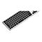 KeySonic KSK-8023BTRF - Tastatur - volle Größe - kabellos - 2.4 GHz, Bluetooth 4.0 - QWERTZ