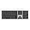 KeySonic KSK-8023BTRF - Tastatur - volle Größe - kabellos - 2.4 GHz, Bluetooth 4.0 - QWERTZ