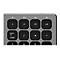 KeySonic KSK-8023BTRF - Tastatur - volle Größe - kabellos - 2.4 GHz, Bluetooth 4.0 - QWERTZ