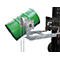 Kiepbak BAUER FD-K met ketting, staal, B 1100 x D 1245 x H 610 mm, gegalvaniseerd