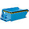 Kiepbak Bauer Mini type MGU 230, hoogte kiepzijde 350 mm, blauw