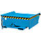 Kiepbak Bauer Mini type MGU 460, laag model, 460 l inhoud, blauw