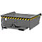 Kiepbak Bauer Mini type MGU 460, laag model, 460 l inhoud, grijs