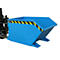 Kiepbak type GU, 500 liter, blauw
