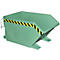 Kiepbak type GU, 500 liter, groen