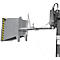 Kiepbak voor spanen SGU-RZ55, voor trolleytreinen, olie- en waterdicht, 550 l, RAL 7005