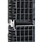 KIGA rehausse plastique KIGAFRAME®, L 1200 × l 800 × H 200 mm, empilable, PP/PE recyclé mix, noir