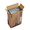 Kimberly-Clark® Aquarius-papierhanddoekdispenser 7171, voor gevouwen papieren handdoeken, L 399 x B 265 x H 136 mm, kunststof, zwart