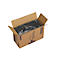 Kimberly-Clark® Aquarius Toilettenpapierspender 7191, für Kleinrollen, manuelle Entnahme, L 180 x B 298 x H 128 mm, Kunststoff, schwarz