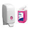 Kimberly-Clark Spender AQUARIUS für Handreiniger + Schaumseife SET