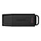 Clé USB noire Kingston avec logo, capacité de 64 Go, boucle en forme de D.
