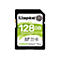Kingston Canvas Select Plus - Flash-Speicherkarte - 128 GB - SDXC UHS-I