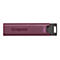 Clé USB Kingston bordeaux avec 256 Go de stockage.
