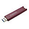 Clé USB bordeaux de Kingston avec connecteur USB 3.