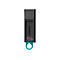 Kingston DataTraveler Exodia - USB-Flash-Laufwerk - 64 GB - USB 3.2 Gen 1 - Schwarz mit Türkis