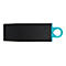 Kingston DataTraveler Exodia - USB-Flash-Laufwerk - 64 GB - USB 3.2 Gen 1 - Schwarz mit Türkis