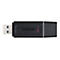 Schwarzer Kingston USB-Stick mit 32 GB Speicherkapazität und USB-A Anschluss vor weißem Hintergrund.
