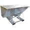 Kippbehälter AK 150, mit Abrollsystem, 1500 l, 1000 kg, L 1420 x B 2280 x H 1070 mm, verzinkt