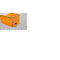Kippbehälter Typ GU, 300 Liter, orange