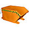 Kippbehälter Typ GU, 500 Liter, orange