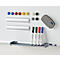 Kit complet tableau blanc MAULpro Whiteboard 2000, L 900 x H 600 mm + accessoires pour tableau blanc Set 3
