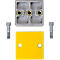 Kit d'extension, pour barrière de protection, jaune