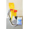 Kit d'urgence anti-fuites dans caisson mobile, 167 p., universel, capacité d'absorption 200 L
