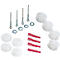 Kit de montage pour fixation murale, pour armoire à serveur
