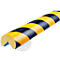 Kit de protection murale, type A+, unité de 1 m, jaune/noir