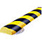 Kit de protection murale, type C+, unité de 1 m, jaune/noir