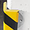 Kit de protection murale, type H+, unité de 0,5 m, jaune/noir