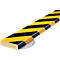 Kit de protection murale, type S, unité de 1 m, jaune/noir