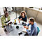 Kit mains libres Bluetooth Jabra SPEAK2 75, portable, jusqu'à 4 participants, jusqu'à 30 m, jusqu'à 32 h, 4 microphones, USB-A/USB-C, optimisé pour Microsoft Teams, gris foncé