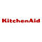 Roter KitchenAid-Schriftzug auf weißem Hintergrund.