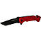 Schwarzes Messer mit rotem Griff. Auf der Klinge steht KS TOOLS 907.2220.