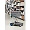 Klappmobil CLAX®, 2 Etagen, Tragkraft bis 60 kg, Lenk- & Bockrollen, inkl. 46 l Klappbox, Aluminium & Kunststoff, grau/petrol