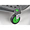 Klappmobil CLAX® - mit. Klappbox - 46 L - grau/grün