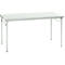Klaptafel, stevig 4-poots frame met speciale vouwbevestiging, B 1600 x D 800 x H 725 mm, lichtgrijs/lichtgrijs