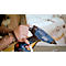 Klebepistole Rapid BGX500 Set, LED-Anzeige, ergonomischer Griff, inkl. Bosch Akku