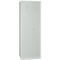 Kledinglocker - met 2 compartimenten - B 500 x D 500 x H 1800 mm - draaigrendelslot - lichtgrijs