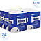 Kleenex-Taschentücher-Paket, mit Produktaufdruck, 6 Packungen, blaue Verpackung, Aufschrift: Extra Comfort Premium.